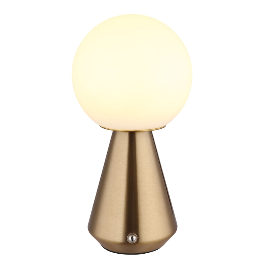 Globo - LED prigušiva dodirna spoljašnja stona lampa LED/1,5W/5V 3000/4500/6500K 1800 mAh IP41 bakarna