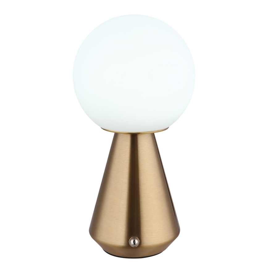 Globo - LED prigušiva dodirna spoljašnja stona lampa LED/1,5W/5V 3000/4500/6500K 1800 mAh IP41 bakarna