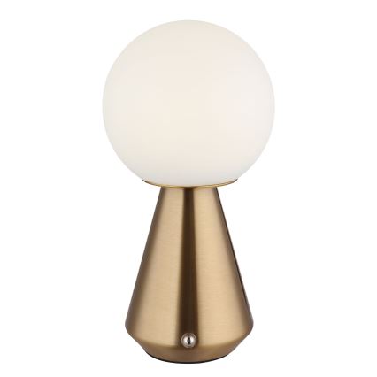 Globo - LED prigušiva dodirna spoljašnja stona lampa LED/1,5W/5V 3000/4500/6500K 1800 mAh IP41 bakarna