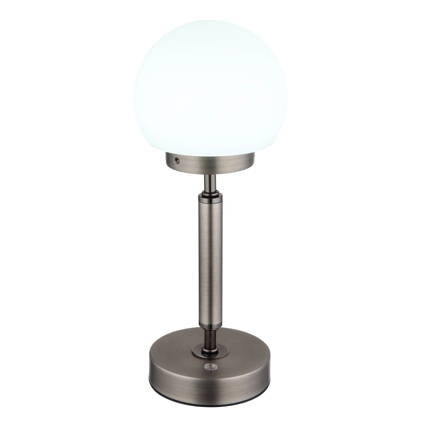 Globo - LED Prigušiva punjiva dodirna stona lampa LED/2,5W/5V 1800mAh 2700/4000/6500K antracit