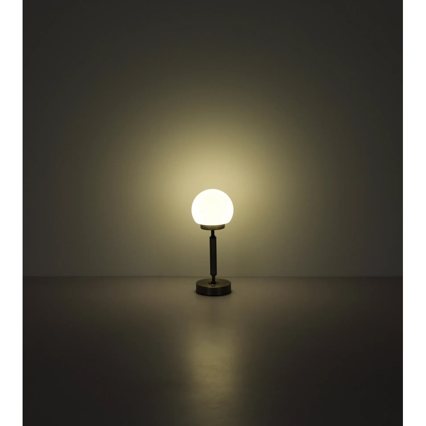 Globo - LED Prigušiva punjiva dodirna stona lampa LED/2,5W/5V 1800mAh 2700/4000/6500K mat krom