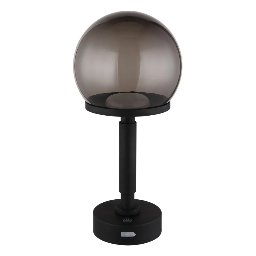 Globo - LED Prigušiva punjiva dodirna stona lampa LED/2,5W/5V 1800mAh 2700/4000/6500K crno