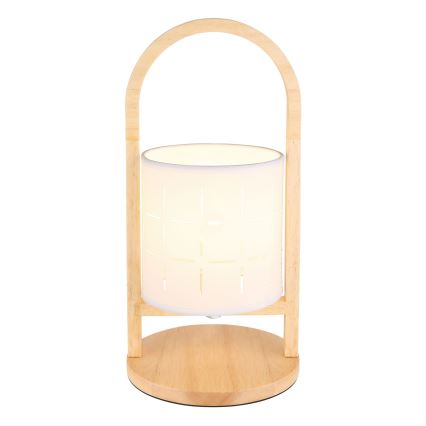 Globo - Stona lampa 1xE14/40W/230V bela