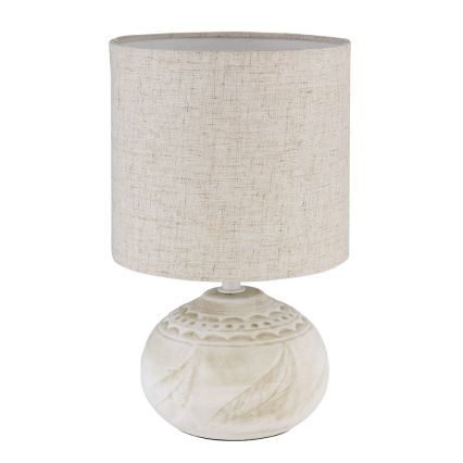 Globo - Stona lampa 1xE14/40W/230V bež/keramika