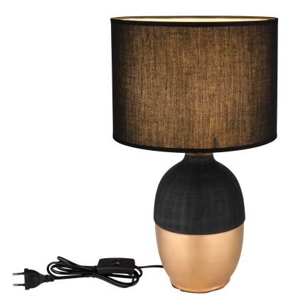 Globo - Stona lampa 1xE14/40W/230V crno