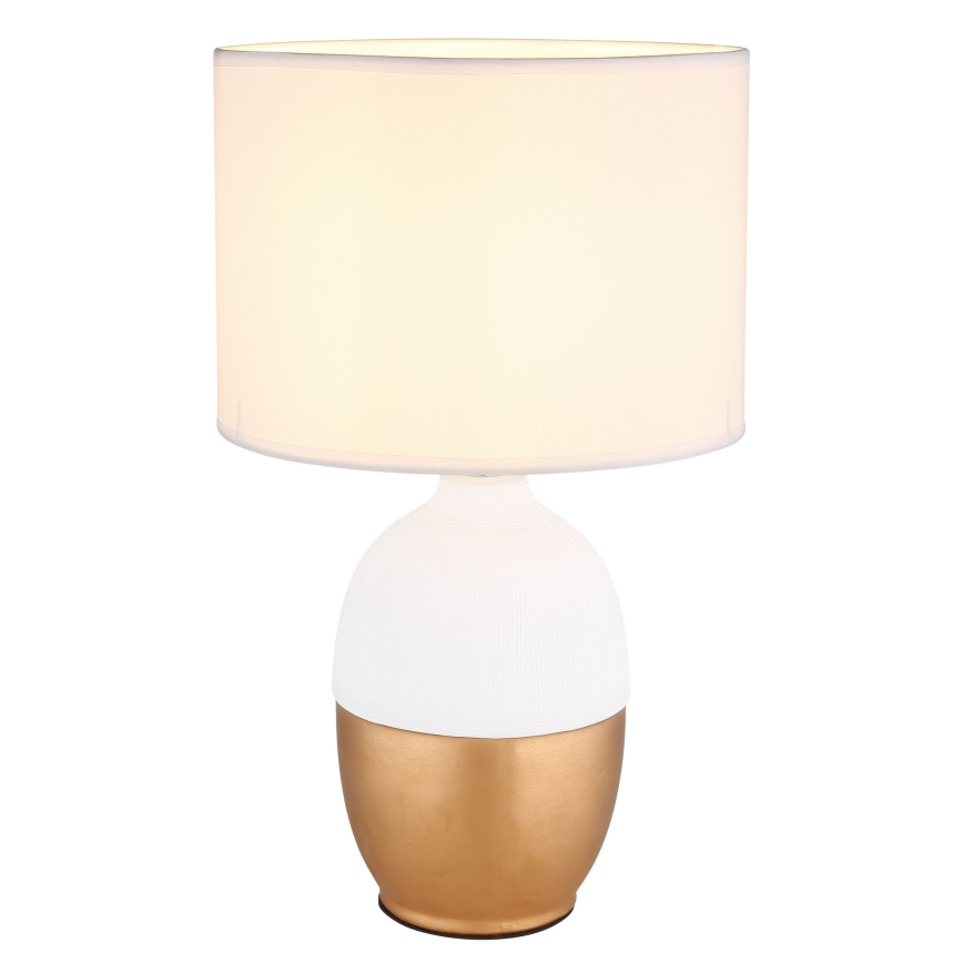 Globo - Stona lampa 1xE14/40W/230V bela