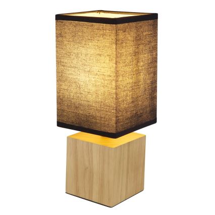 Globo - Stona lampa 1xE27/7W/230V crno/braon