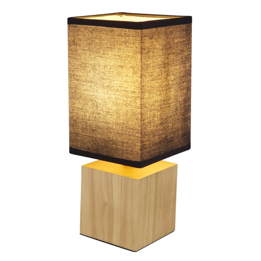 Globo - Stona lampa 1xE27/7W/230V crno/braon