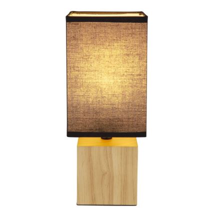 Globo - Stona lampa 1xE27/7W/230V crno/braon
