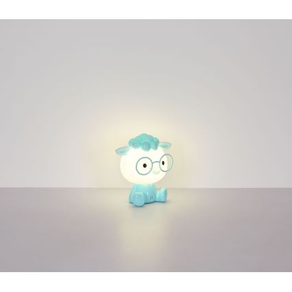 Globo - LED prigušiva punjiva dečja noćna lampica LED/1W/5V 500 mAh plava