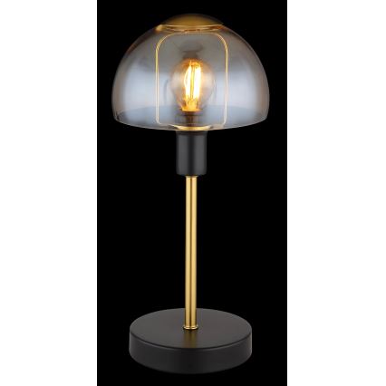 Globo - stona dodirna lampa 1xE14/25W/230V crno/zlatna