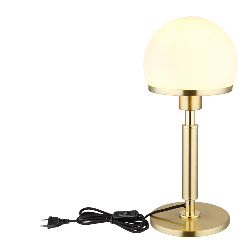 Globo - Stona lampa 1xE27/40W/230V zlatna