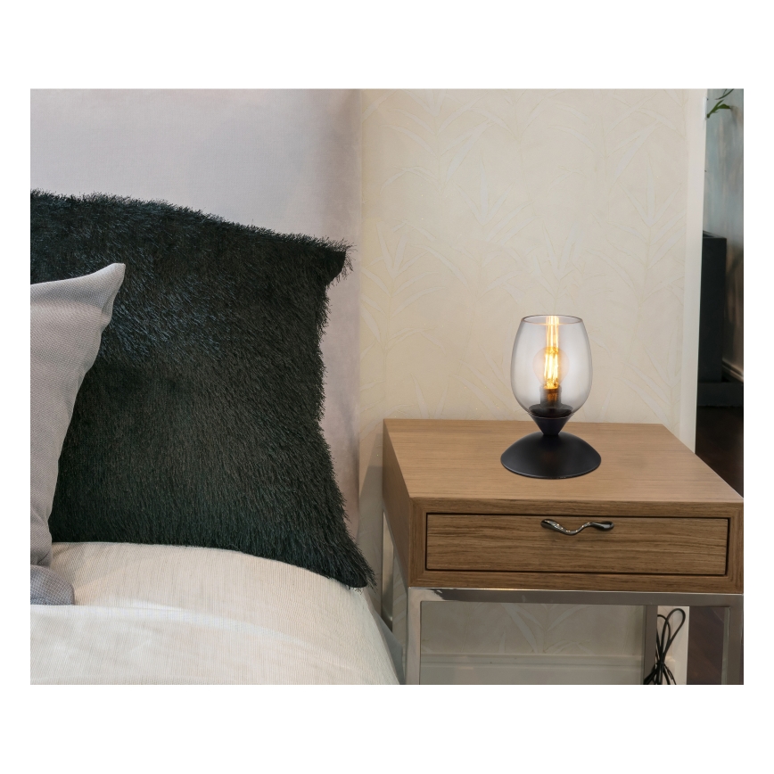 Globo - Stona dodirna lampa 1xE14/25W/230V crno