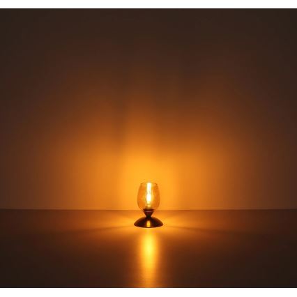 Globo - Stona dodirna lampa 1xE14/25W/230V crno