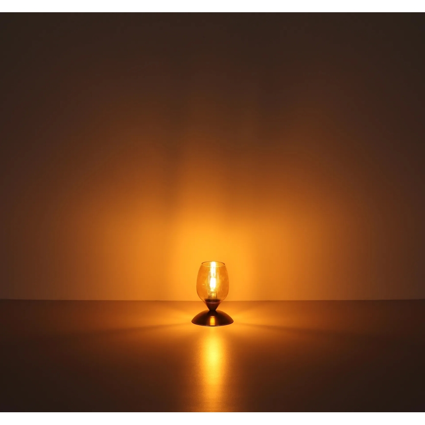 Globo - Stona dodirna lampa 1xE14/25W/230V crno
