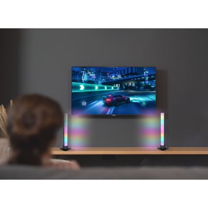 Globo RGB- Set 2x LED RGB Prigušiva stona lampa 2u1 LED/2W/5V USB Wi-Fi Tuya
