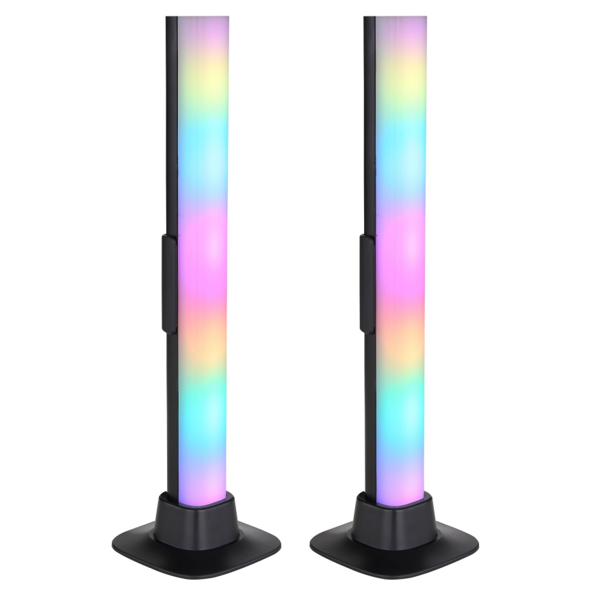Globo RGB- Set 2x LED RGB Prigušiva stona lampa 2u1 LED/2W/5V USB Wi-Fi Tuya