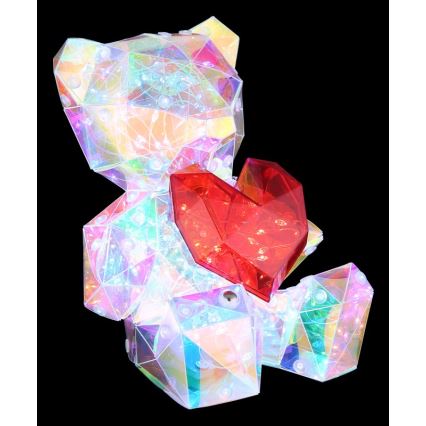 Globo - LED prigušiva punjiva stona dekoracija LED/3W/5V 1200 mAh meda