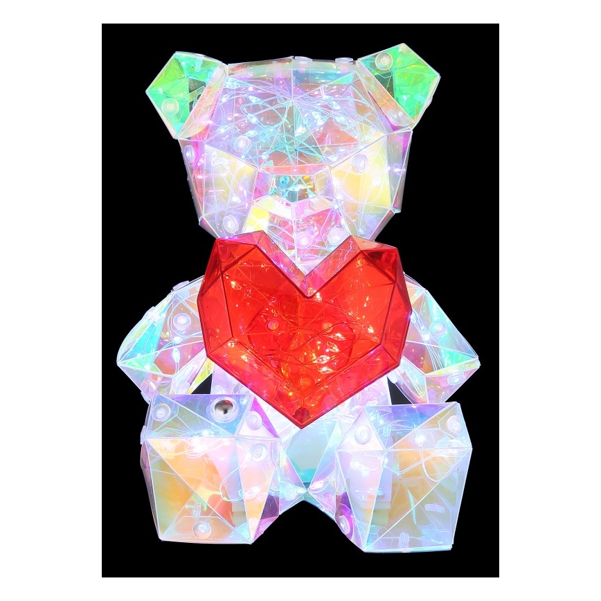 Globo - LED prigušiva punjiva stona dekoracija LED/3W/5V 1200 mAh meda