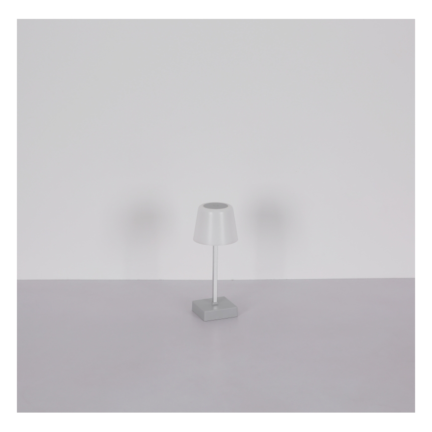 Globo - LED prigušiva dodirna stona lampa LED/2W/5V 3000/4500/6500K 800 mAh crna