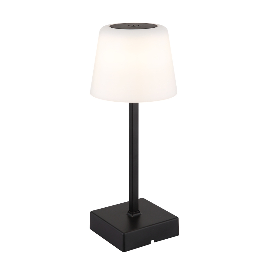 Globo - LED prigušiva dodirna stona lampa LED/2W/5V 3000/4500/6500K 800 mAh crna