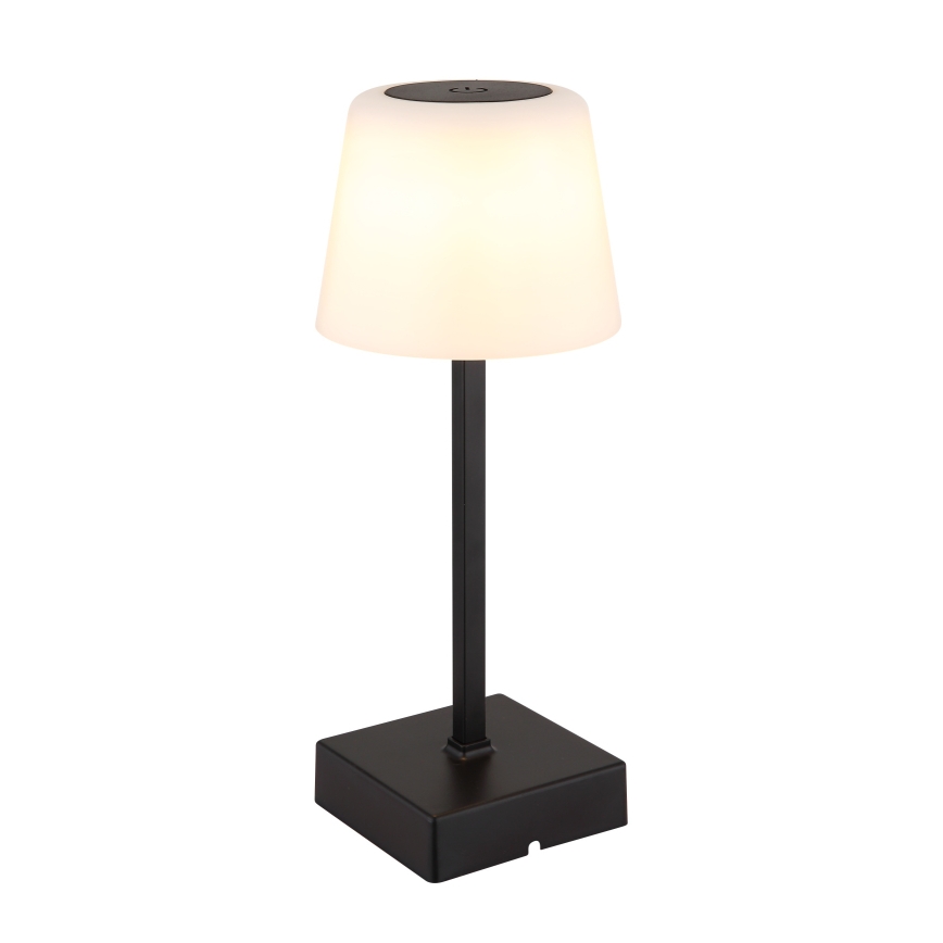 Globo - LED prigušiva dodirna stona lampa LED/2W/5V 3000/4500/6500K 800 mAh crna
