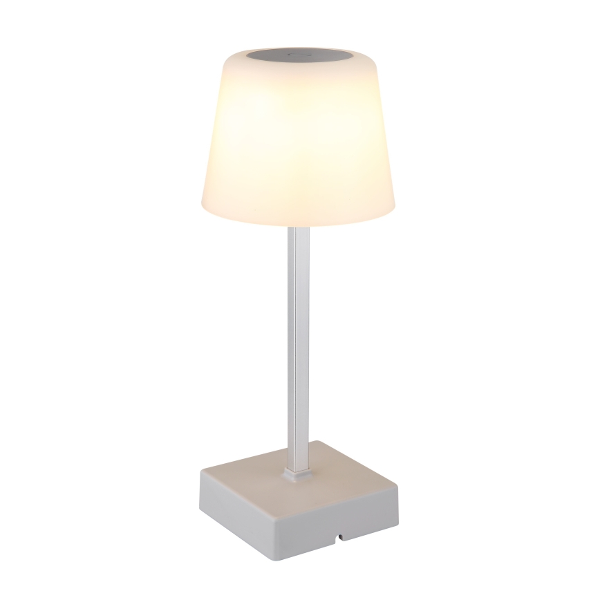 Globo - LED prigušiva stolna lampa na dodir LED/2W/5V 3000/4500/6500K 800 mAh srebrna