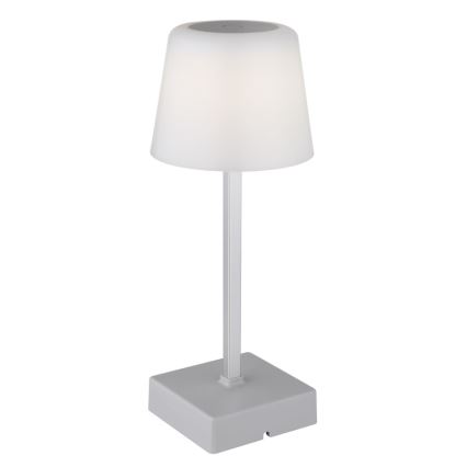 Globo - LED prigušiva stolna lampa na dodir LED/2W/5V 3000/4500/6500K 800 mAh srebrna