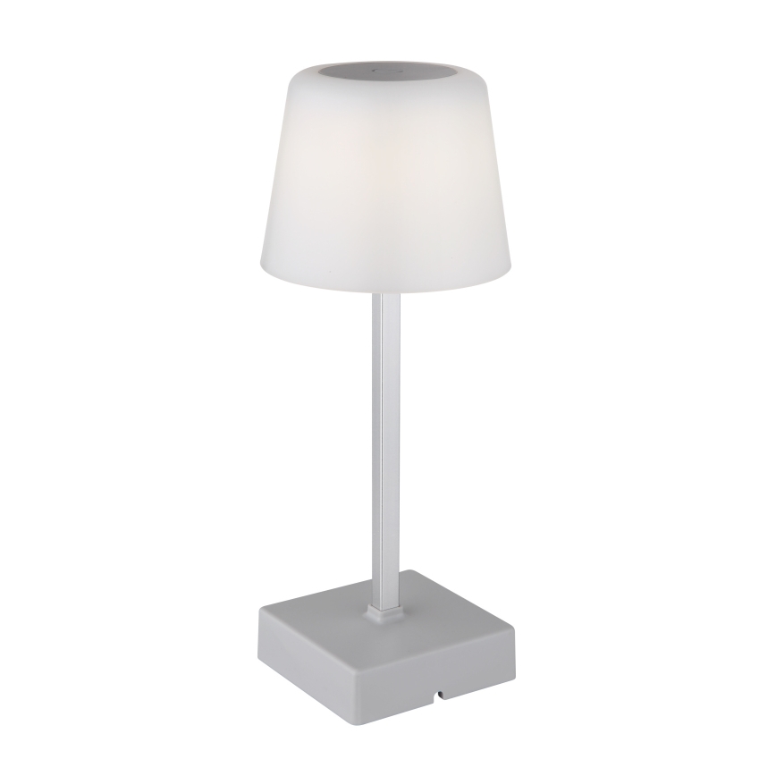 Globo - LED prigušiva stolna lampa na dodir LED/2W/5V 3000/4500/6500K 800 mAh srebrna