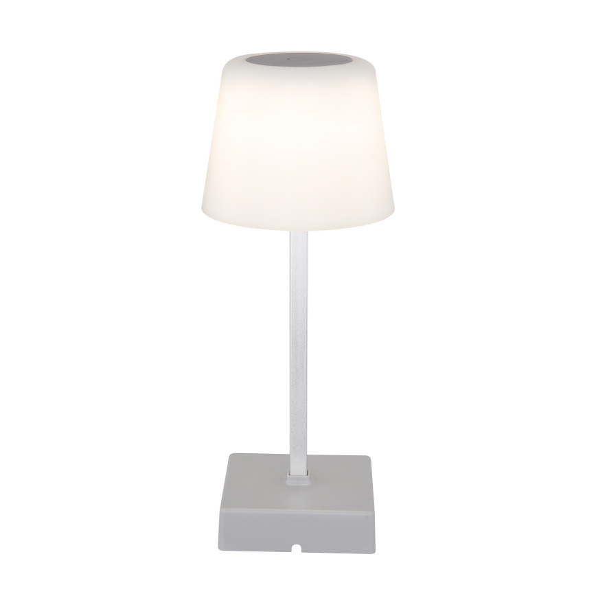 Globo - LED prigušiva stolna lampa na dodir LED/2W/5V 3000/4500/6500K 800 mAh srebrna