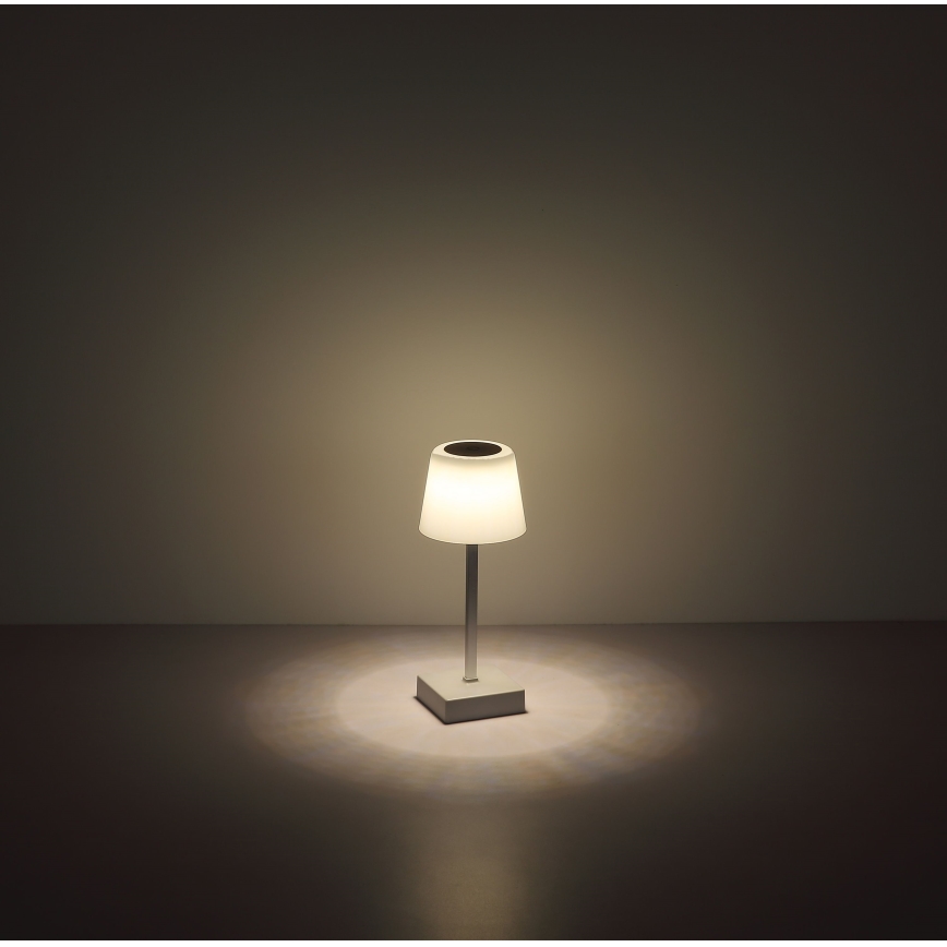 Globo - LED prigušiva dodirna stona lampa LED/2W/5V 3000/4500/6500K 800 mAh bela