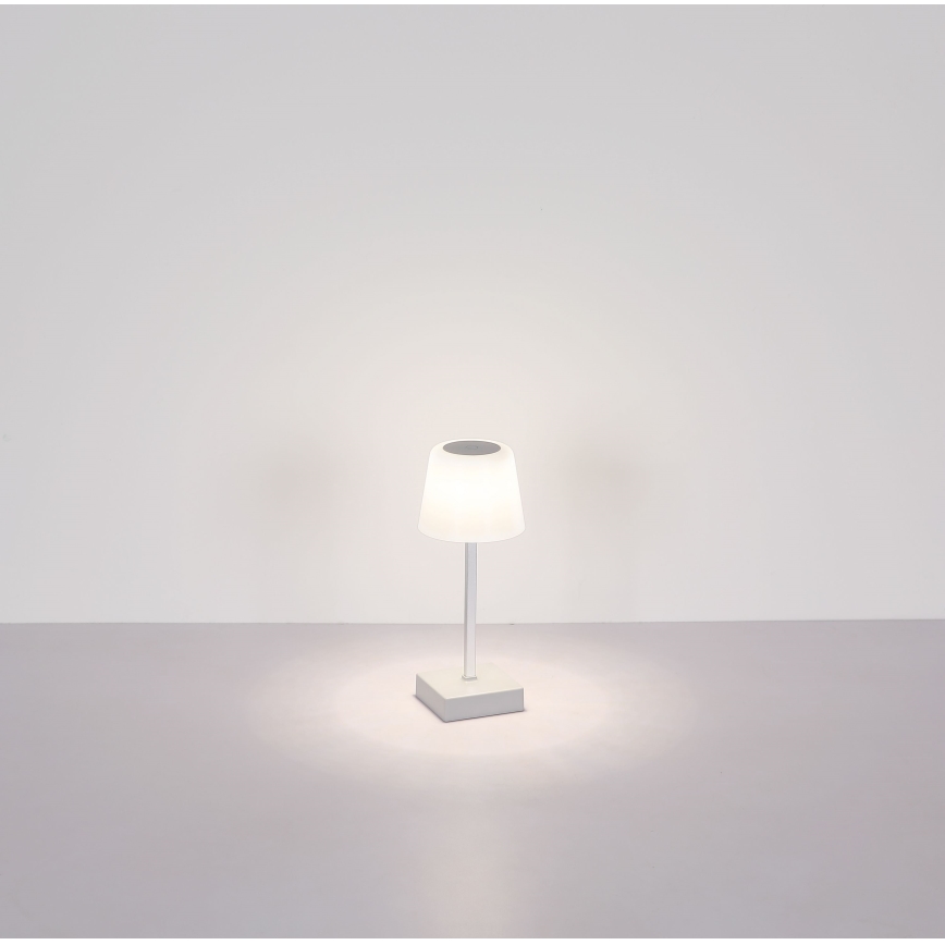 Globo - LED prigušiva dodirna stona lampa LED/2W/5V 3000/4500/6500K 800 mAh bela