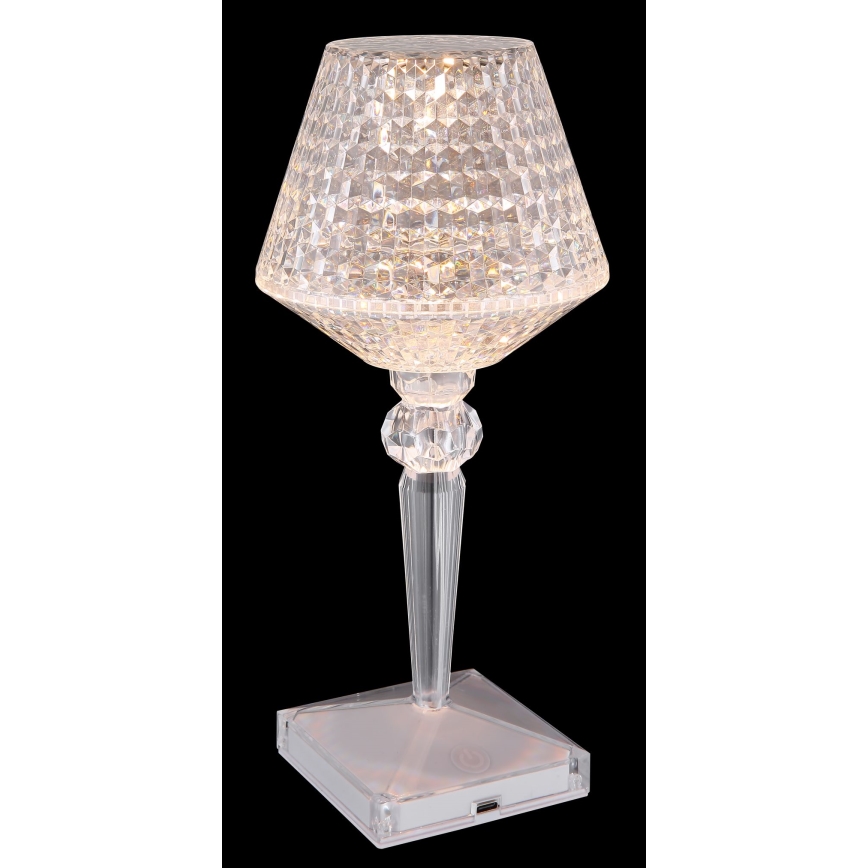 Globo - LED Prigušiva stona lampa na dodir LED/1W/5V 2700/4000/6500K 800 mAh