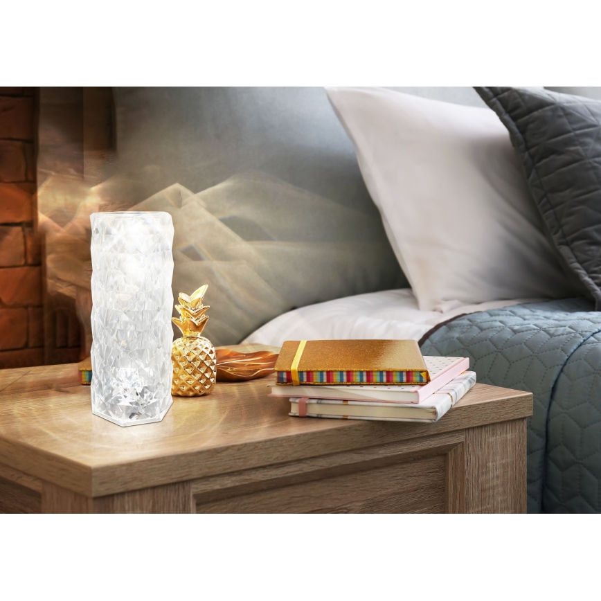 Globo - LED Prigušiva stona lampa na dodir LED/1W/5V 2700/4000/6500K 800 mAh