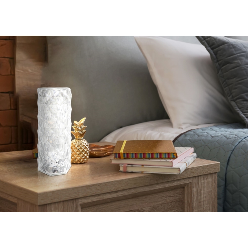 Globo - LED Prigušiva stona lampa na dodir LED/1W/5V 2700/4000/6500K 800 mAh