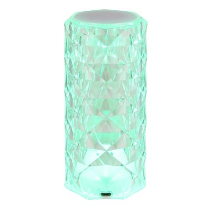 Globo - LED RGB Punjiva dodirna stona lampa LED/0,6W/3,7V 500mAh