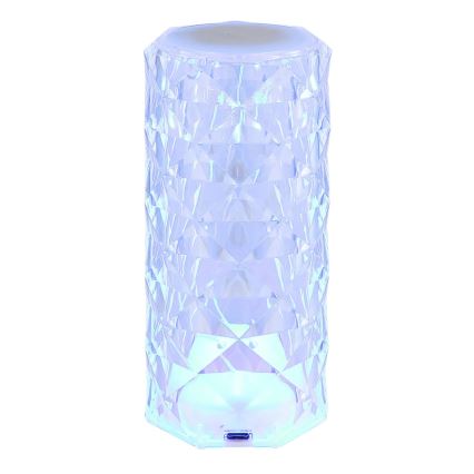 Globo - LED RGB Punjiva dodirna stona lampa LED/0,6W/3,7V 500mAh