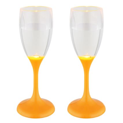Globo - KOMPLET 2x LED ČAŠA LED/0,06W/2xCR2032
