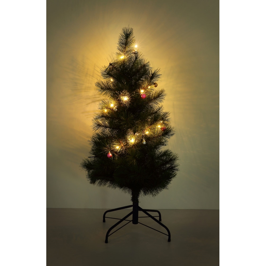 Globo - LED novogodišnji lanac 20xLED/2xAA 2,2m topla bela