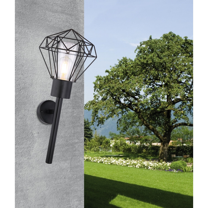 Globo - Spoljašnja zidna lampa 1xE27/15W/230V IP44