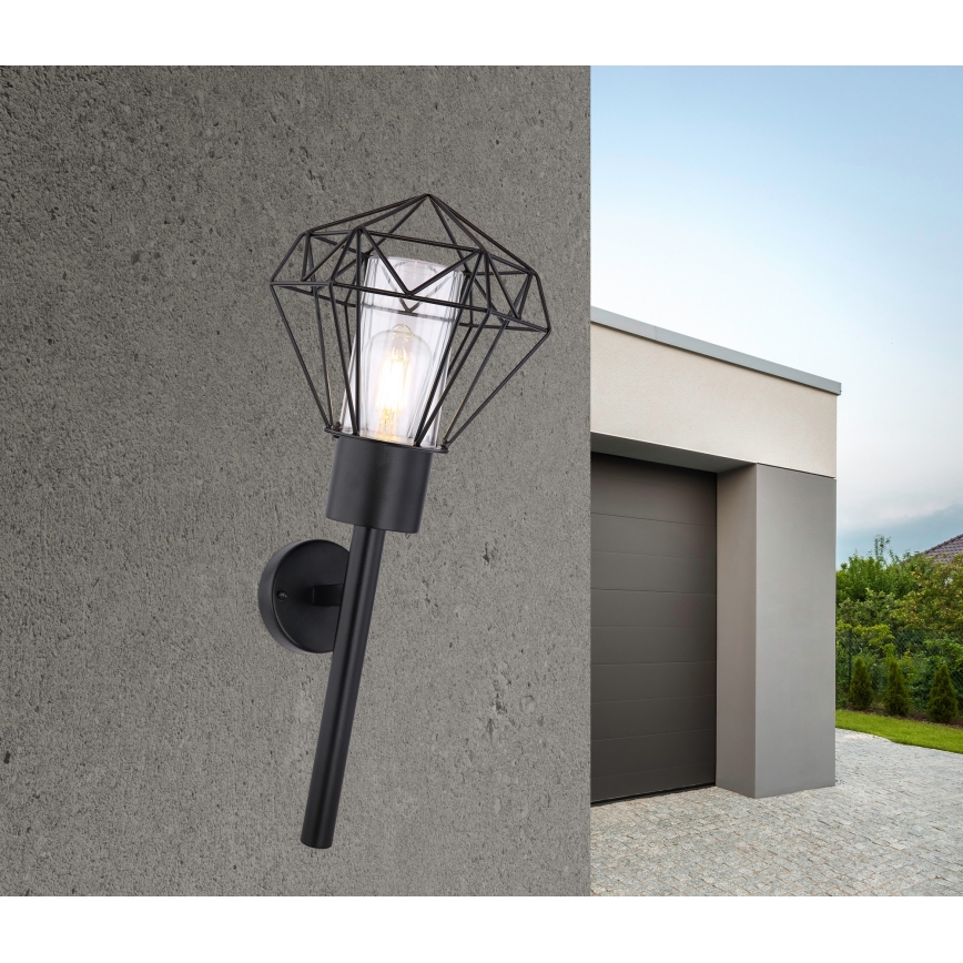 Globo - Spoljašnja zidna lampa 1xE27/15W/230V IP44