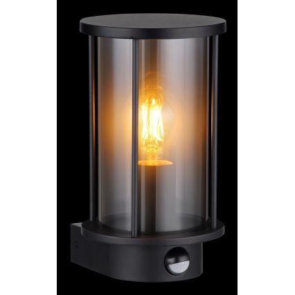 Globo - Spoljašnja zidna lampa sa senzorom 1xE27/60W/230V IP54
