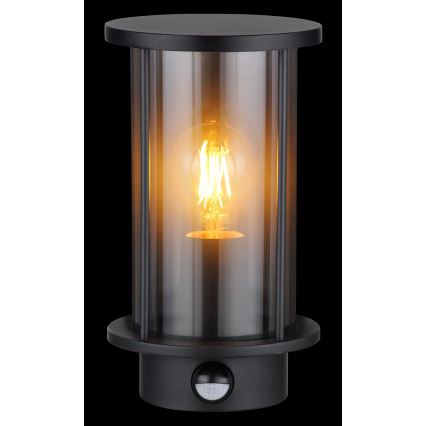 Globo - Spoljašnja zidna lampa sa senzorom 1xE27/60W/230V IP54