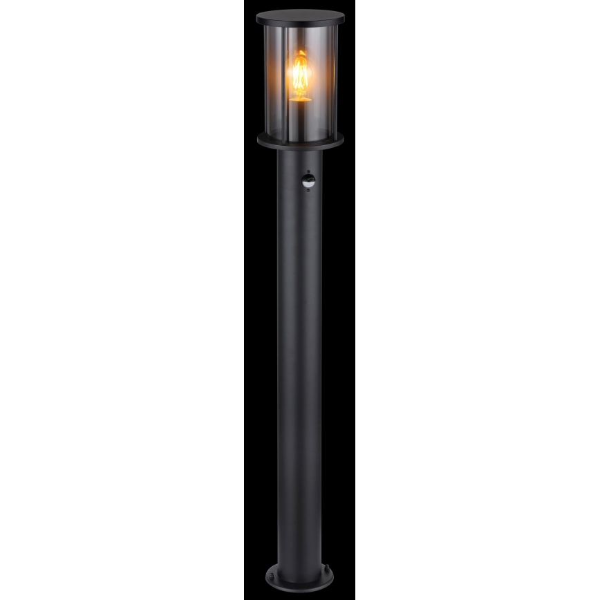 Globo - Spoljašnja lampa sa senzorom 1xE27/60W/230V 100 cm IP54