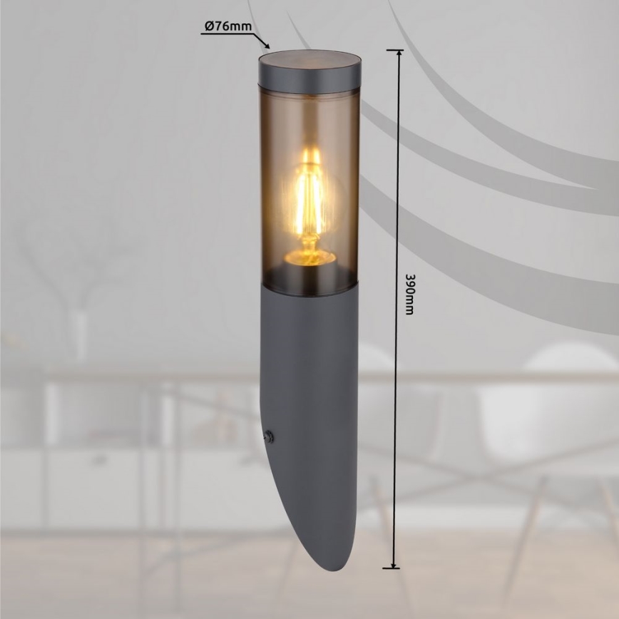 Globo - Spoljašnja zidna lampa 1xE27/60W/230V IP44