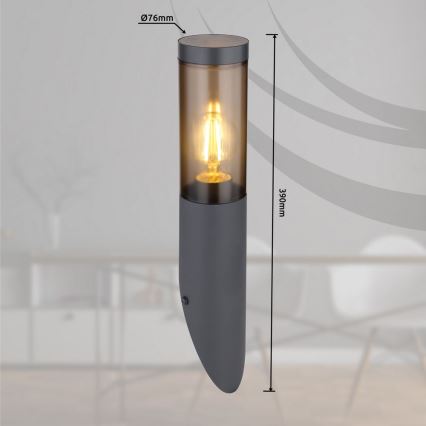 Globo - Spoljašnje zidno svetlo 1xE27/60W/230V IP44