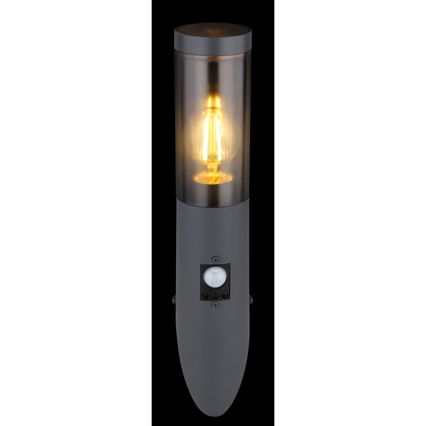 Globo - Spoljašnja zidna lampa sa senzorom 1xE27/15W/230V IP44
