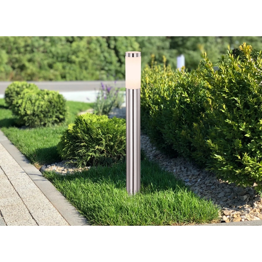 Globo - Spoljašnja lampa 1xE27/23W/230V IP44 80 cm sjajni krom