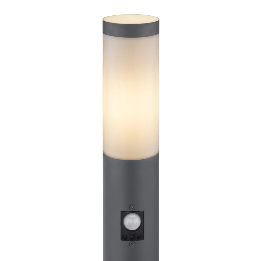 Globo - Spoljašnja lampa sa senzorom 1xE27/15W/230V IP44 80 cm antracit