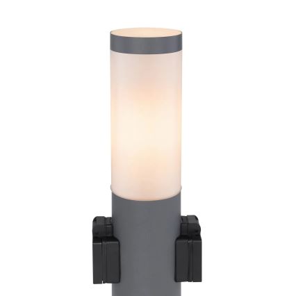 Globo 3158AK - Spoljašnja lampa sa 2 utičnice BOSTON 1xE27/23W/230V IP44